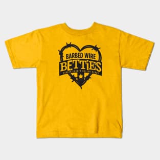 BWBRD LOGO Black Kids T-Shirt